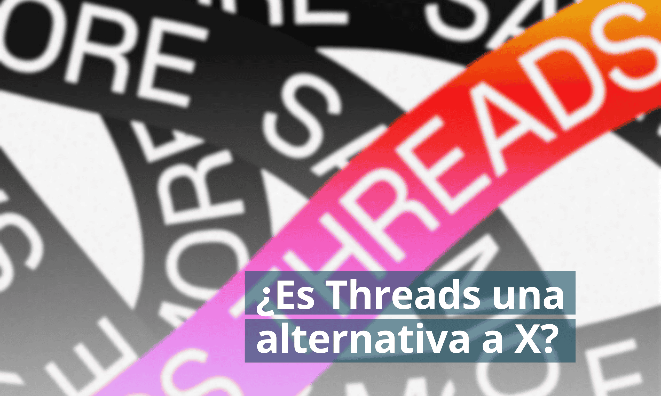La aplicación Threads está cogiendo cada vez más relevancia en el mercado y se está volviendo un competidor, especialmente para X.